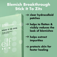 Cargar imagen en el visor de la galería, BLEMISH BREAKTHROUGH STICK IT TO ZZITS PIMPLE PATCHES