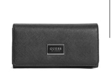 Cargar imagen en el visor de la galería, ABREE LOGO SAFFIANO MULTI ORGANIZER BLACK