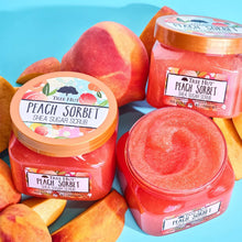 Cargar imagen en el visor de la galería, PEACH SORBET SHEA SUGAR SCRUB