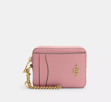 Cargar imagen en el visor de la galería, ZIP CARD CASE BABY PINK
