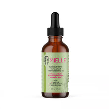 Cargar imagen en el visor de la galería, MIELLE ORGANICS ROSEMARY MINT SCALP &amp; STRENGTHENING HAIR OIL
