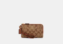 Cargar imagen en el visor de la galería, WRISTLET DOUBLE ZIP SIGNATURE CANVAS
