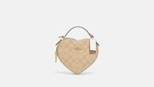 Cargar imagen en el visor de la galería, HEART CROSSBODY IN SIGNATURE CANVAS
