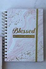 Cargar imagen en el visor de la galería, BLESSED BEYOND MEASURE LIBRETA NOTAS PASTA DURA
